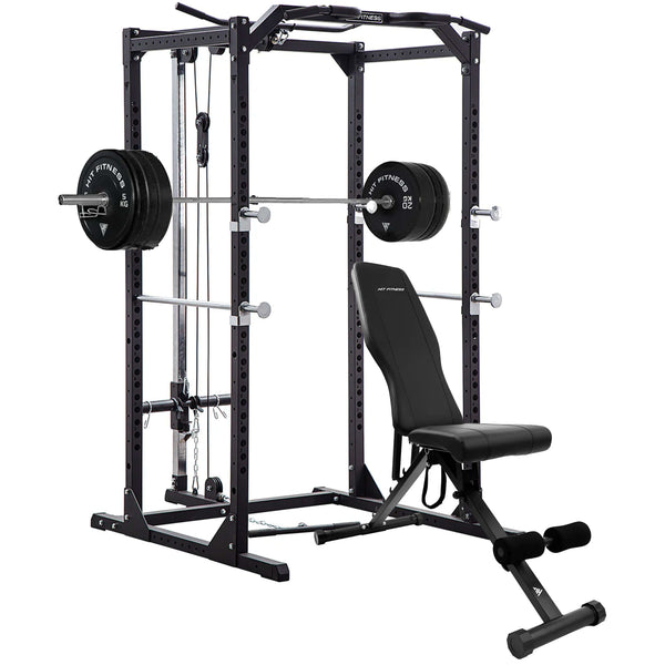 Hit Fitness F100 Home Gym Rack Package