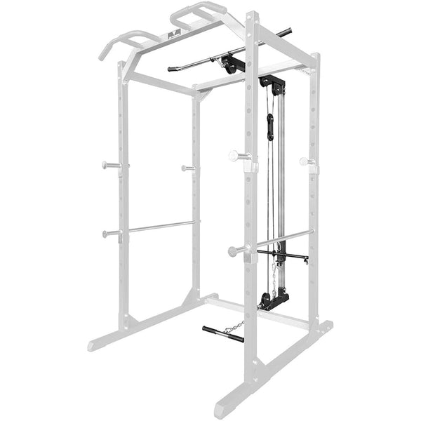 Hit Fitness F100 Pro Lat Pull & Low Pulley Row Attachment - Angled View