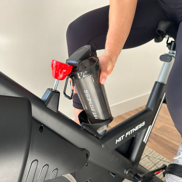 Hit Fitness G7 PRO Indoor Exercise Bike Lifestyle Bottle Holder and Adjustable Resistance