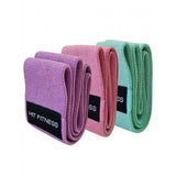 Hit Fitness Glute Resistance Bands (Fabric) | 3pc set