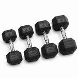 Hit Fitness Hex Dumbbell Set – 10kg, 12.5kg, 15kg & 20kg