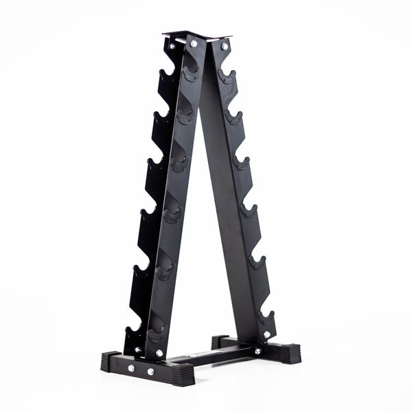 Hit Fitness Hex Dumbbell Vertical Storage Rack | 6 pairs