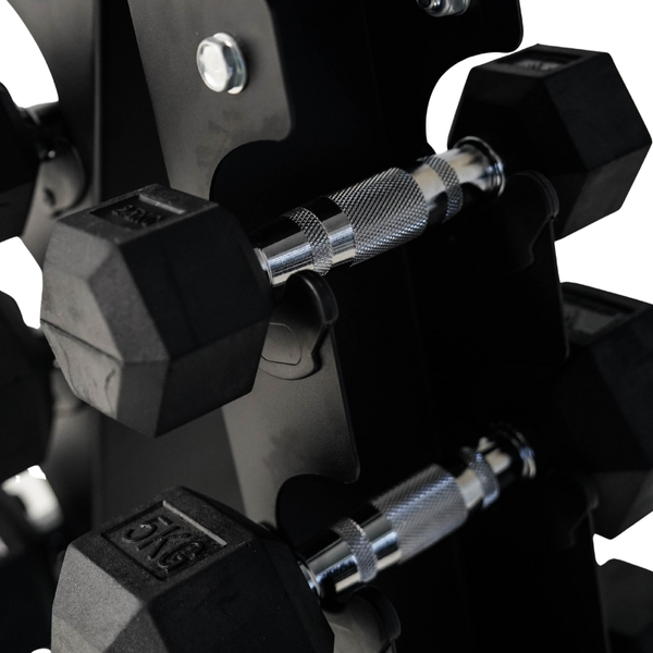 Hit Fitness Hex Dumbbell Vertical Storage Rack