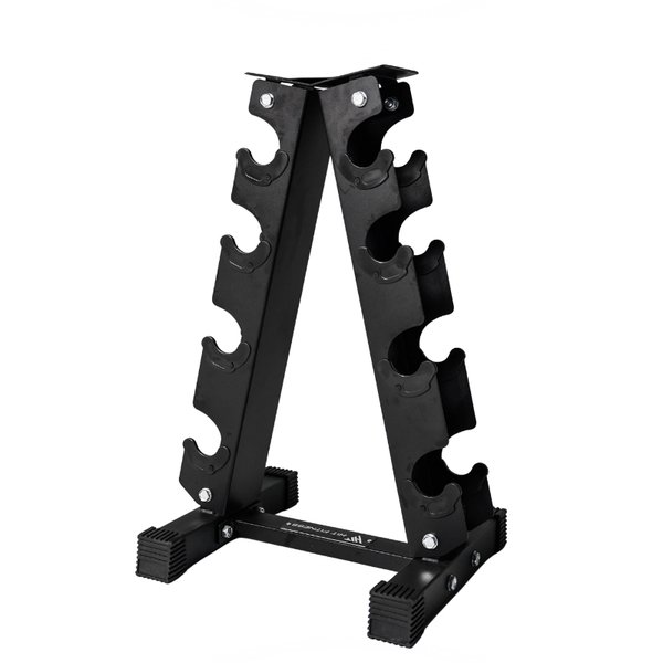 Hit Fitness Hex Dumbbell Vertical Storage Rack | 4 pairs