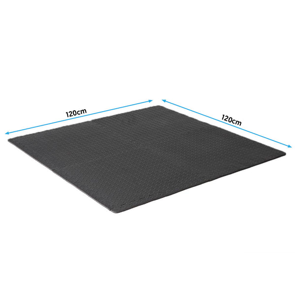 Hit Fitness Interlocking Mat 4 Piece | 60 x 60 x 1 cm - Dimensions