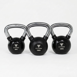 Hit Fitness Intermediate Chrome Handle Kettlebell Set | 8kg, 10kg and 12kg