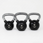 Hit Fitness Intermediate Chrome Handle Kettlebell Set | 8kg, 10kg and 12kg