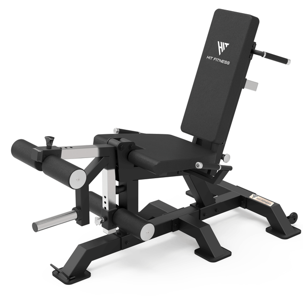 Hit Fitness Leg Extension & Prone Leg Curl Bench