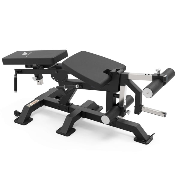 Hit Fitness Leg Extension & Prone Leg Curl Bench