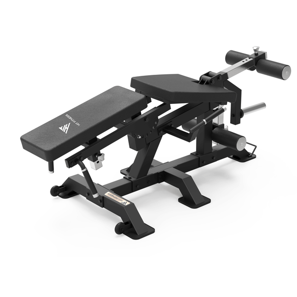 Hit Fitness Leg Extension & Prone Leg Curl Bench