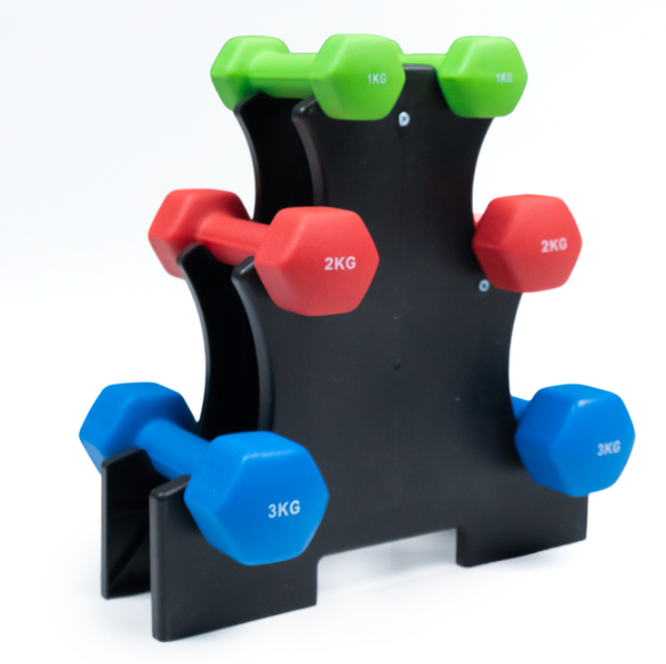 Hit Fitness Neoprene Dumbbells | 12kg Set