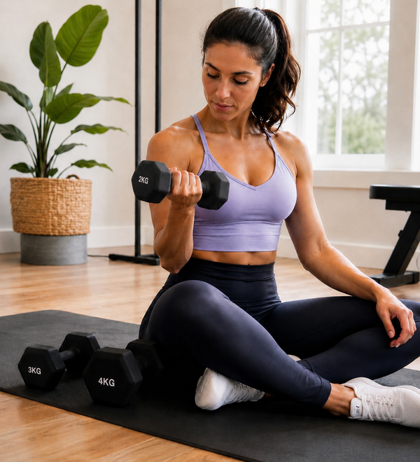 Hit Fitness Neoprene Studio Dumbbells | 2kg Pair | Black