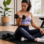 Hit Fitness Neoprene Studio Dumbbells | 3kg Pair | Black