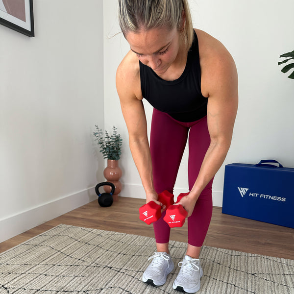 Hit Fitness Neoprene Studio Dumbbells | 4kg Pair Lifestyle Lift