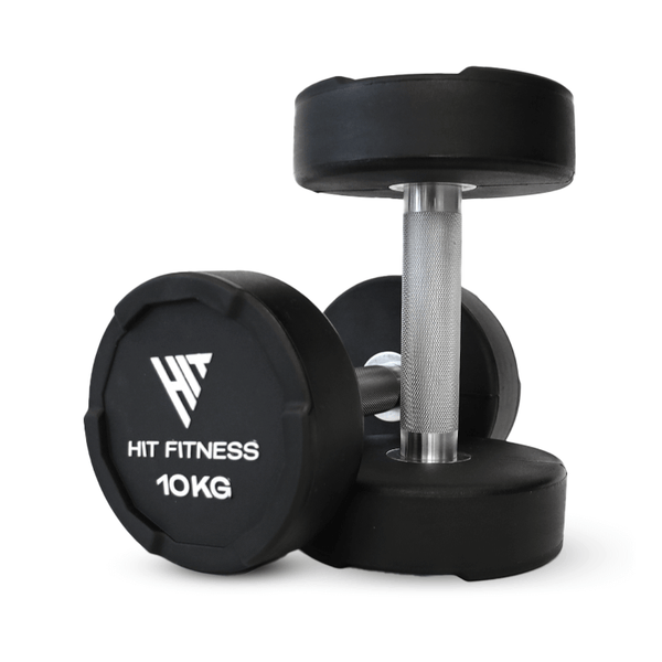 Hit Fitness Premium Urethane Dumbbells - 10kg