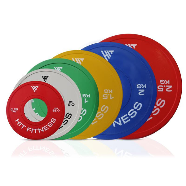 Hit Fitness Rubber Fractional Plates Bundle | Full Range