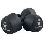 Hit Fitness Rubber Studio Dumbbells