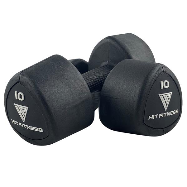 Hit Fitness Rubber Studio Dumbbells