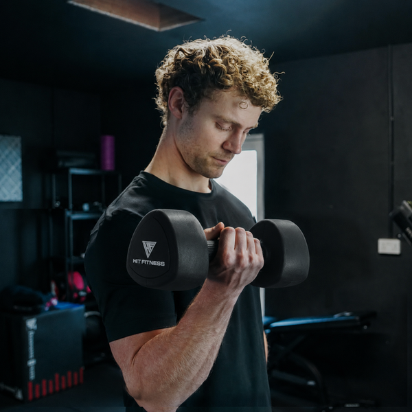 Hit Fitness Rubber Studio Dumbbells