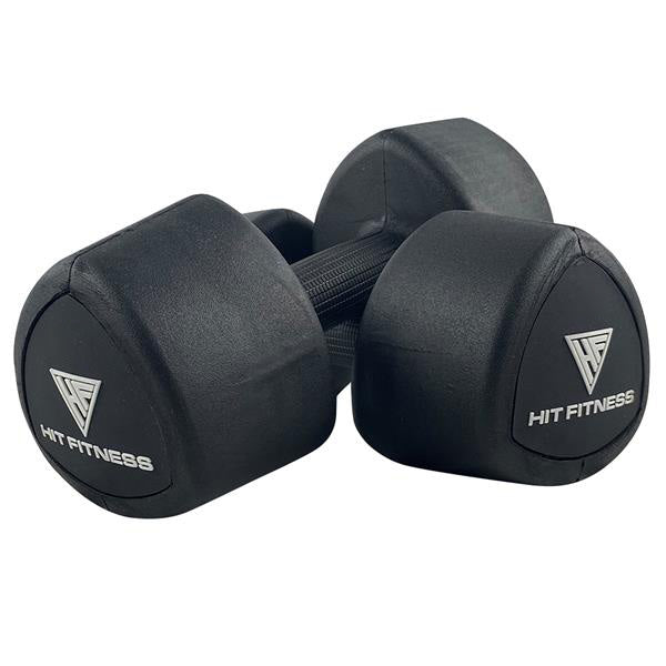 Hit Fitness Rubber Studio Dumbbells