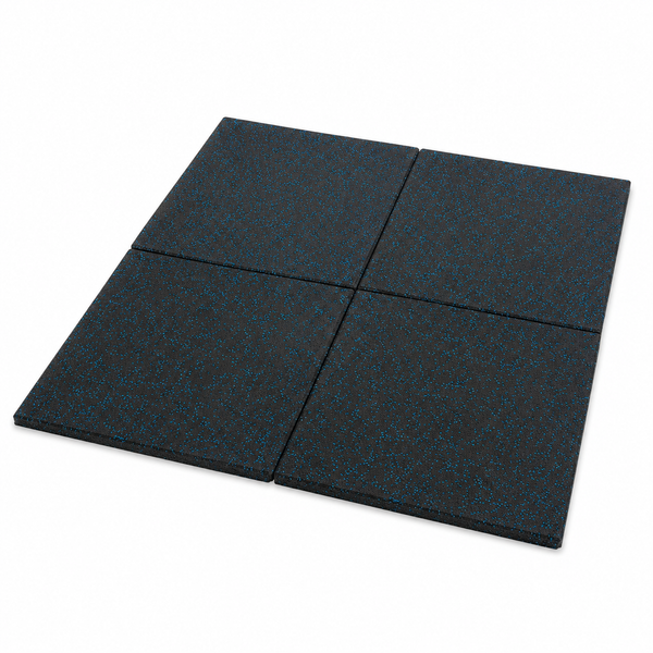 Hit Fitness Gym Flooring Bundle (Blue Fleck) | 1sq m x 15mm