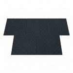 Hit Fitness Gym Flooring Bundle (Blue Fleck) | 1sq m x 15mm
