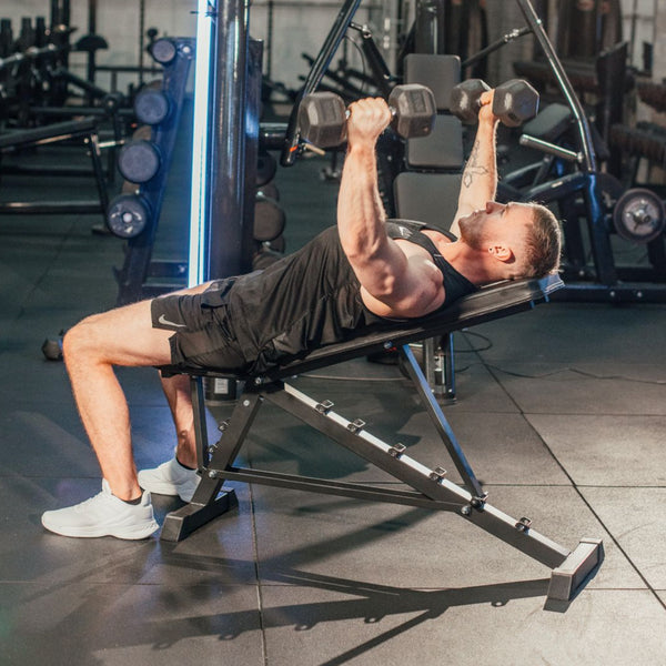 Hit Fitness SB30 Home Weight Bench Lifestyle Bench Press