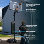 Hit Sport 10ft Premium Adjustable Basketball Hoop | Series 3