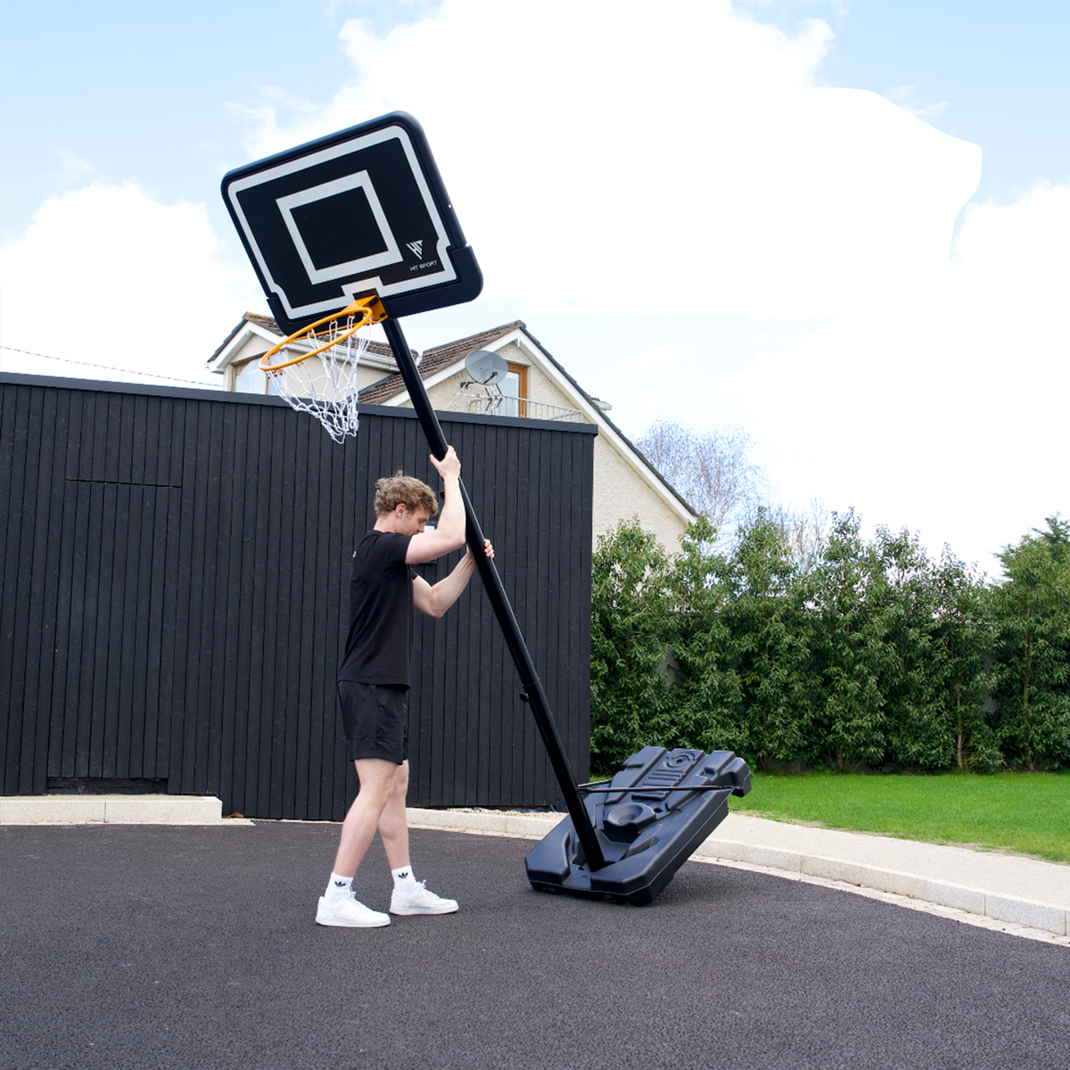 Hit Sport 10ft Adjustable Basketball Hoop | Series 1