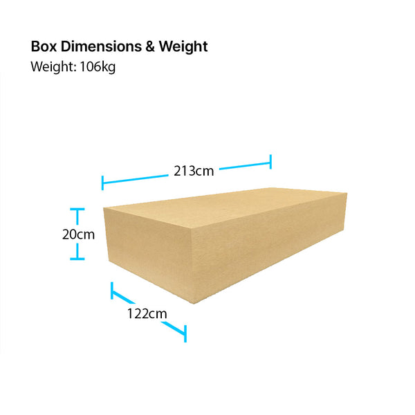 Hit Sport 7ft Multi Game Revolver Table Box Dimensions