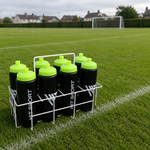Hit Sport Training Water Bottles | 8 Pack with Carrier