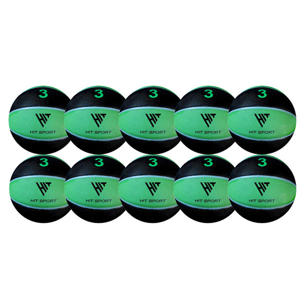 Hit Sport Dribble Basketball Size 3 | 10 Pack