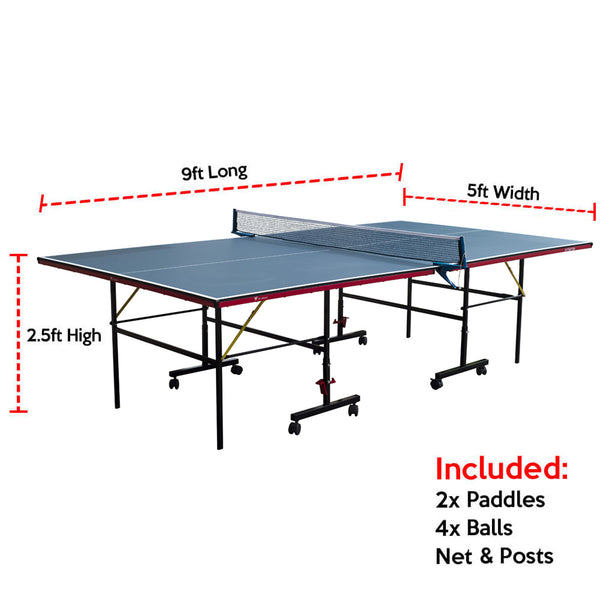 Hit Sport Folding Table Tennis Table | 9ft
