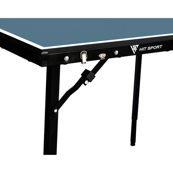 Hit Sport Mid-Size Table Tennis Table | Blue Legs
