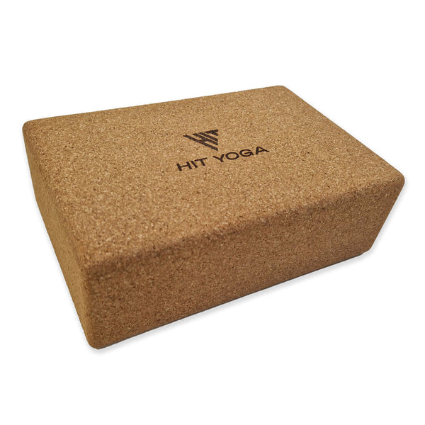 Hit Yoga Cork Yoga Brick | Small - Topview