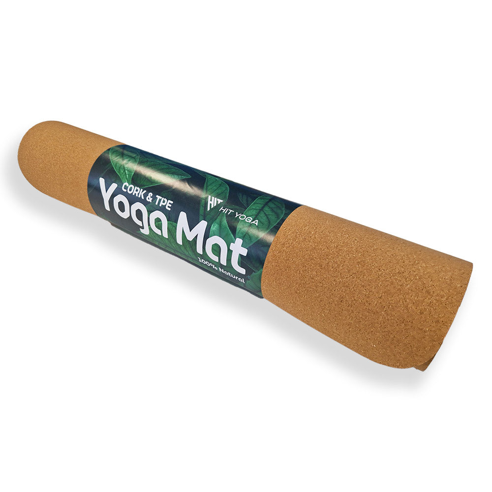 Cork tpe yoga mat hotsell