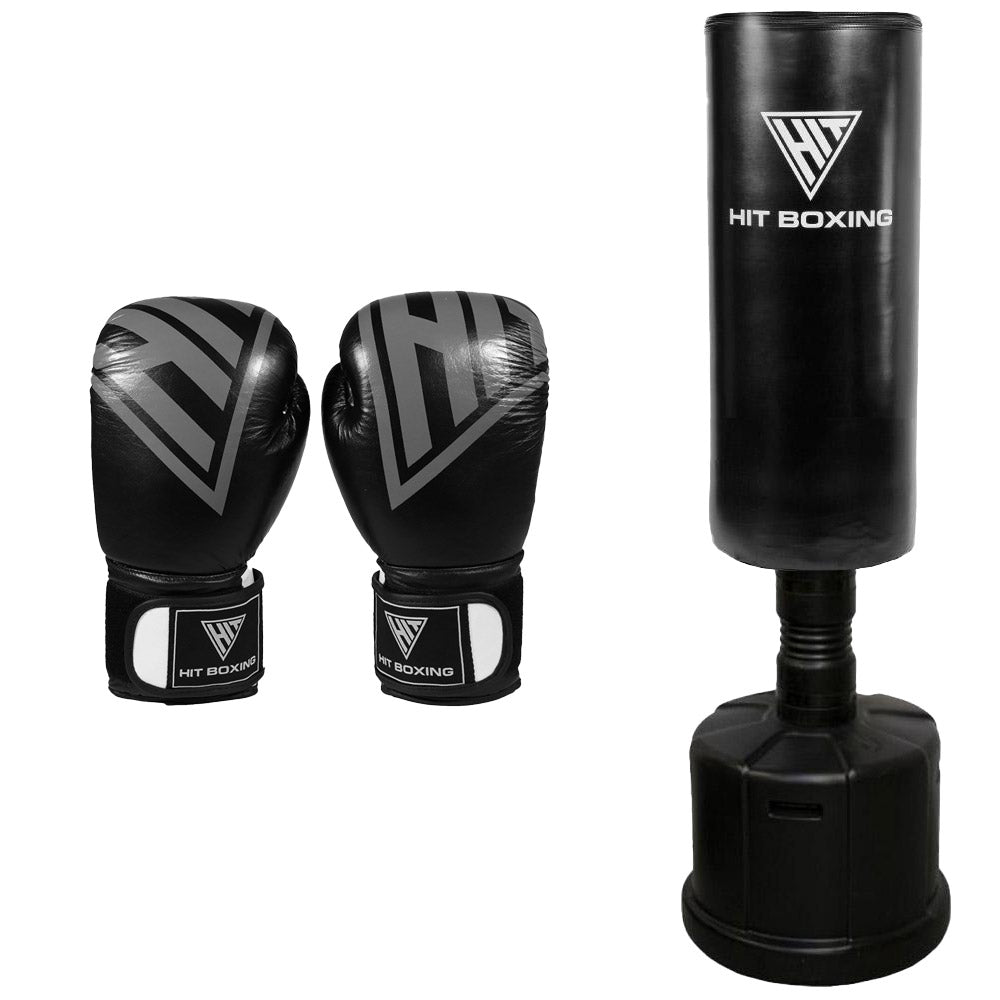TMA Black MMA Gloves – Heavy Bag & Grappling Training – Adult Unisex – MST-J87G