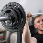 Hit Fitness 100kg Cast Iron Tri-Grip Weight Plate Set