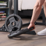 Hit Fitness 100kg Cast Iron Tri-Grip Weight Plate Set