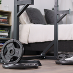Hit Fitness 100kg Cast Iron Tri-Grip Weight Plate Set