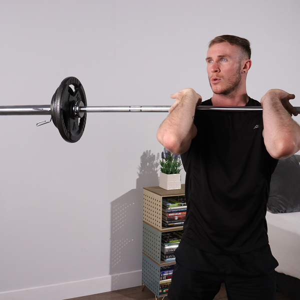 Hit Fitness 100kg Cast Iron Tri-Grip Weight Plate Set