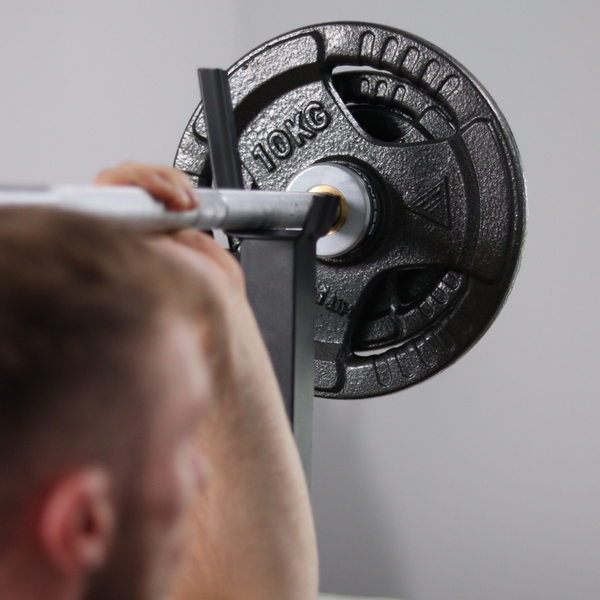 Hit Fitness 80kg Athletic Weight Set | Cast Iron Discs and Barbell