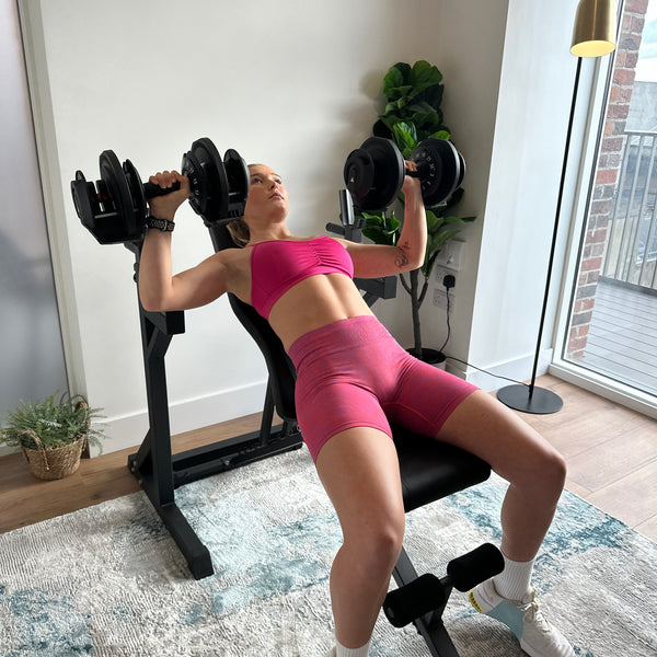 Hit Fitness Adjustable Dumbbells | 24kg Pair Lifestyle