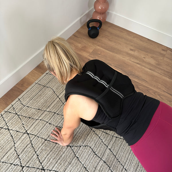 Hit Fitness Neoprene Weighted Vest | 10kg Lifestyle Push-up