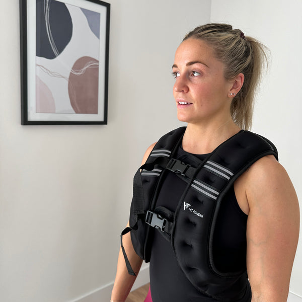 Hit Fitness Neoprene Weighted Vest | 10kg Lifestyle Front View