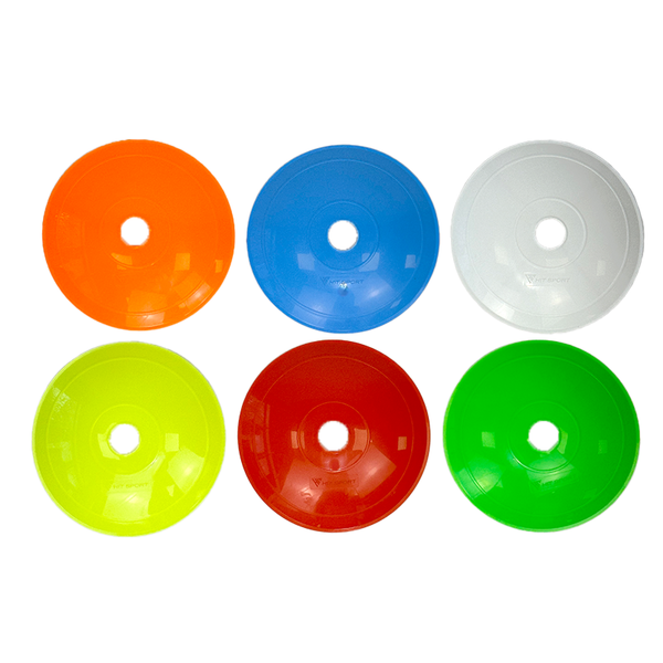 Hit Sport Aero Flat Marker Cones | 60 Pack Colours