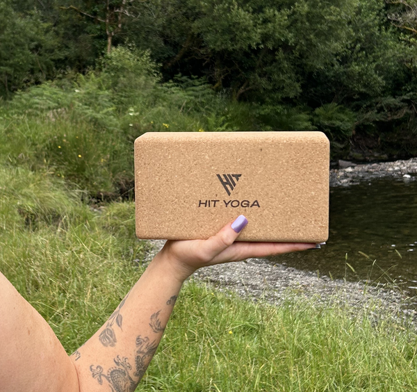 Hit Yoga Cork Yoga Brick | Medium