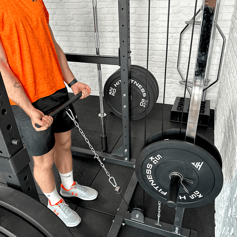 Hit Fitness F200 Pro Power Rack Cable Pulley System McSport