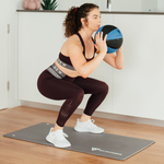 Hit Fitness Studio Mat | Silver