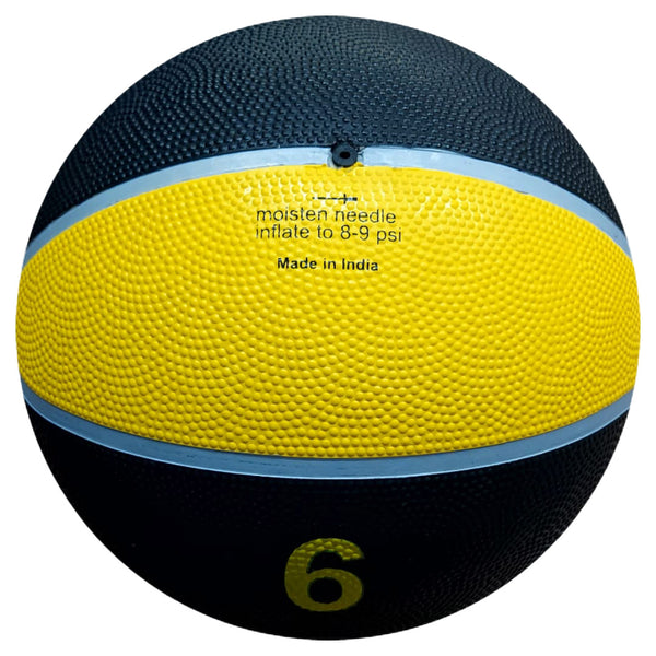 Hit Sport Trainer Yellow Basketball | Size 6 Back